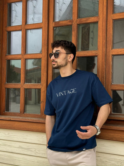 "VINTAGE" Oversize Tişört