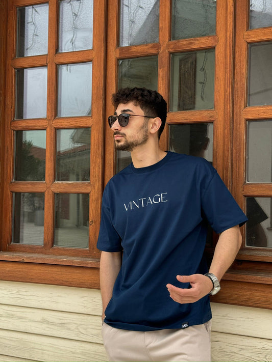 "VINTAGE" Oversize Tişört