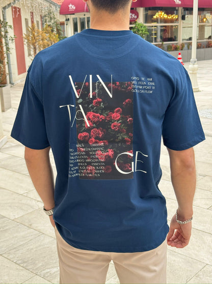 "VINTAGE" Oversize Tişört