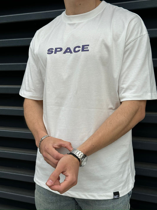 "SPACE" Oversize Tişört