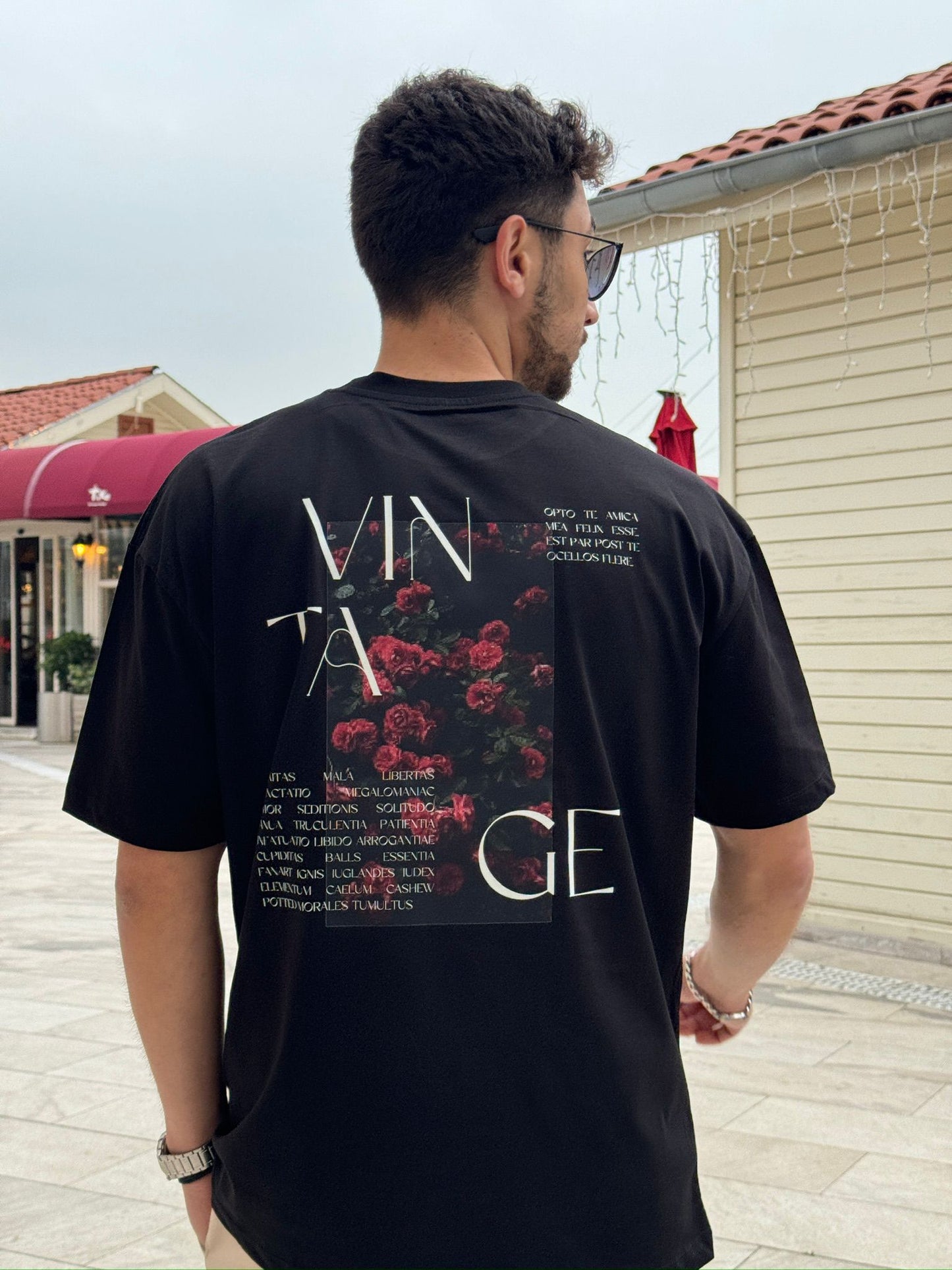"VINTAGE" Oversize Tişört
